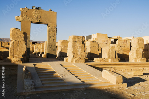 Temple of Seti I, Abydos, Egypt photo