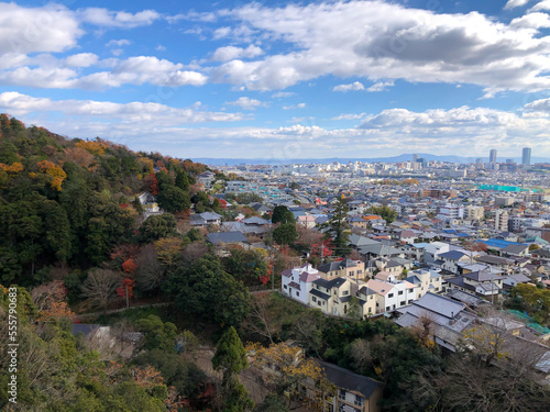 View of Osaka City From Minoh Park. photo
