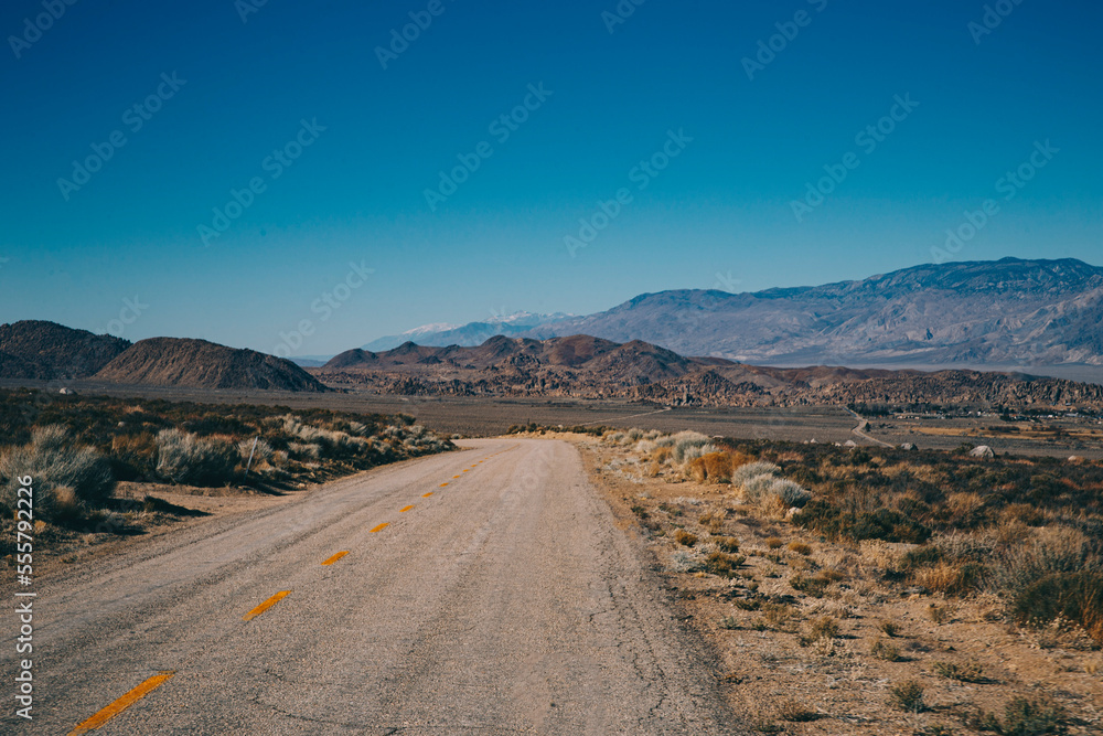 Fototapeta premium A Road in the High Desert
