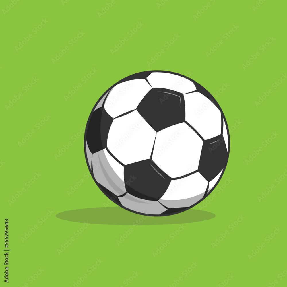 soccer ball on grass soccer ball on grass