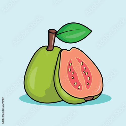 guava with leaf