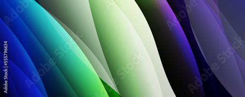 Trendy simple fluid color gradient abstract background with dynamic wave line effect. Vector Illustration For Wallpaper, Banner, Background, Card, Book Illustration, landing page © antishock