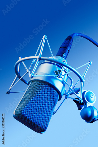 Close-up of Microphone photo