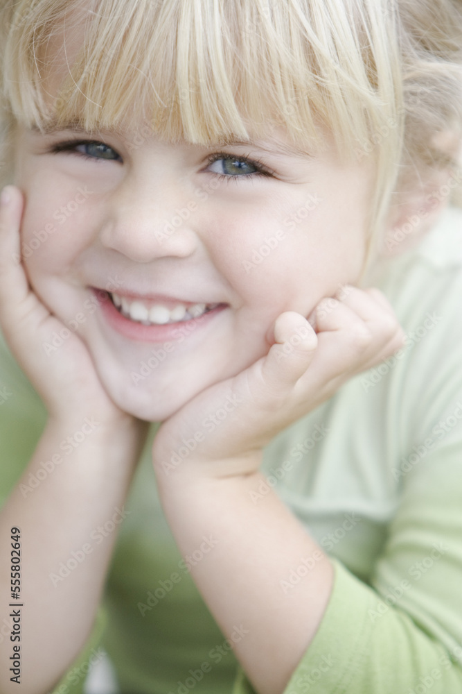 Portrait of Little Girl Portrait of Little Girl