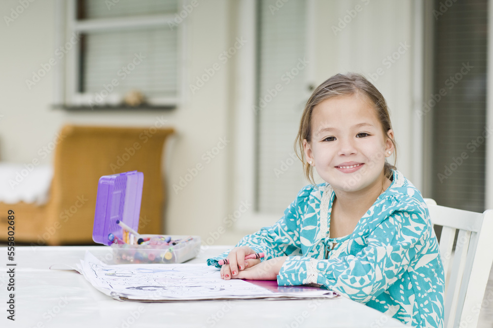 Girl Coloring Girl Coloring