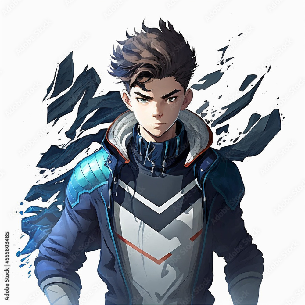 Obraz premium anime boy