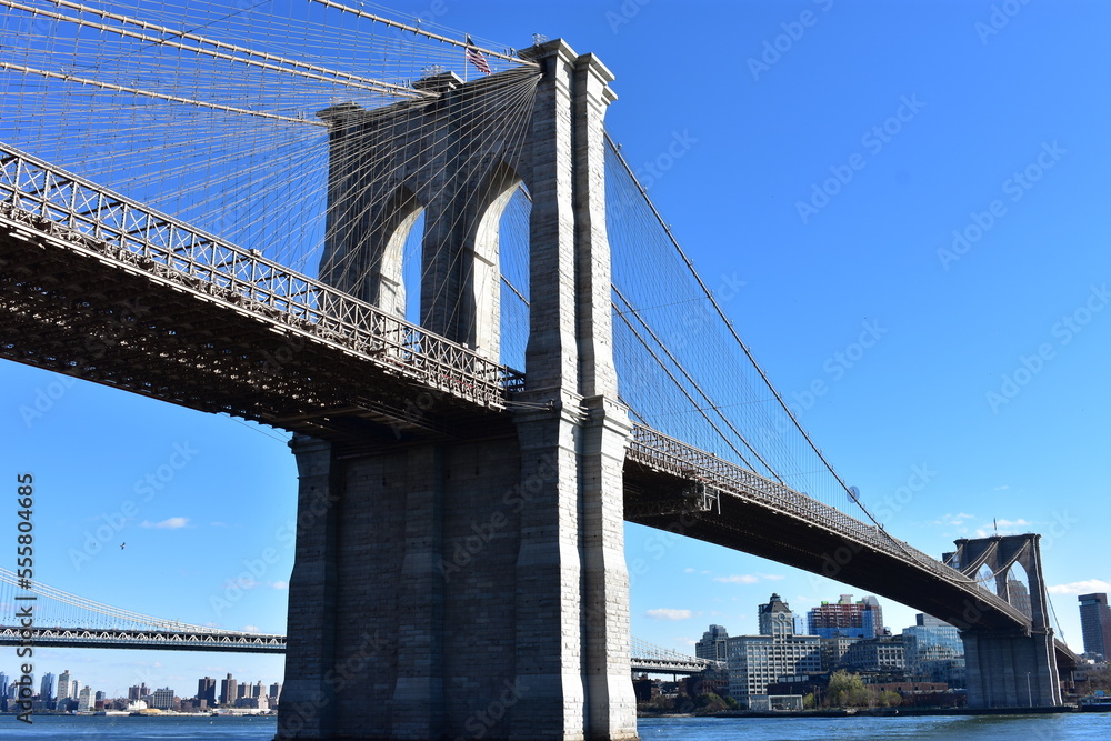 Fototapeta premium Brooklyn Bridge Manhattan