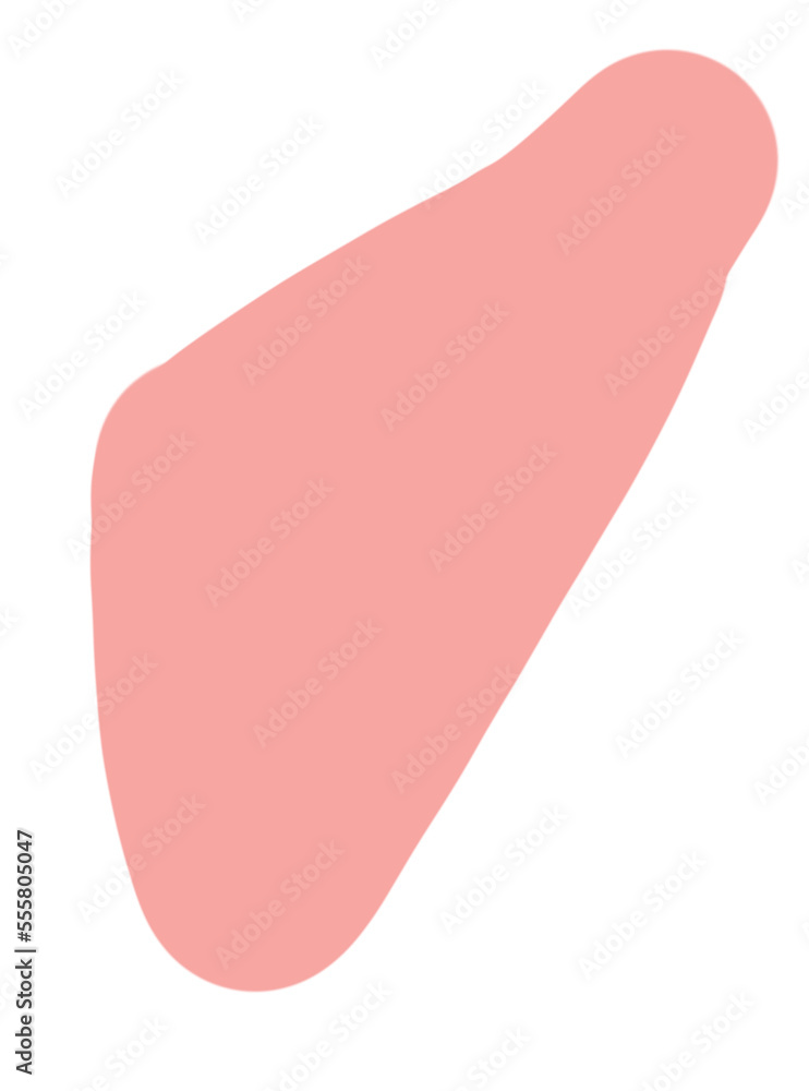 Pink Abstract Blob Pink Abstract Blob
