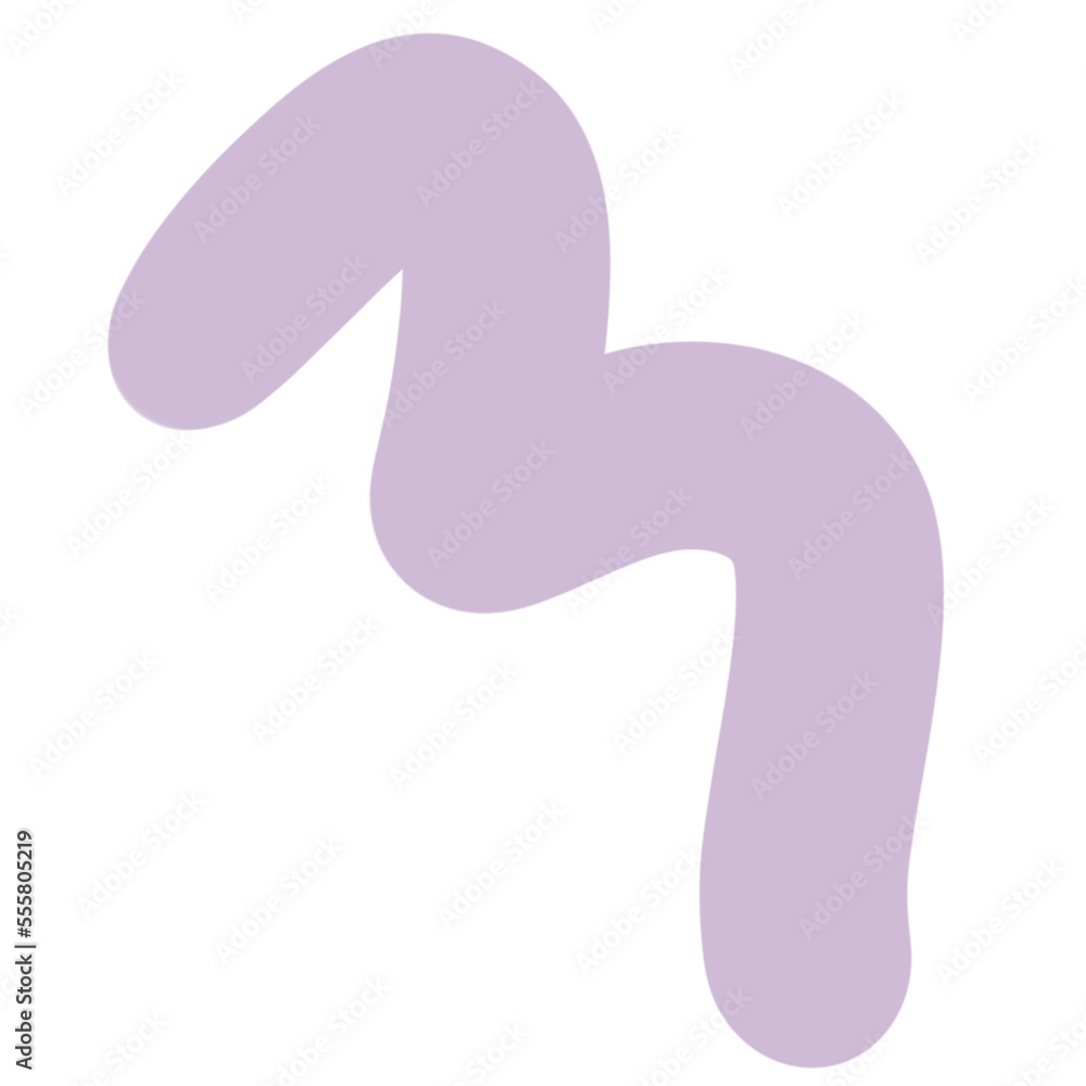 Purple Abstract Blob Purple Abstract Blob