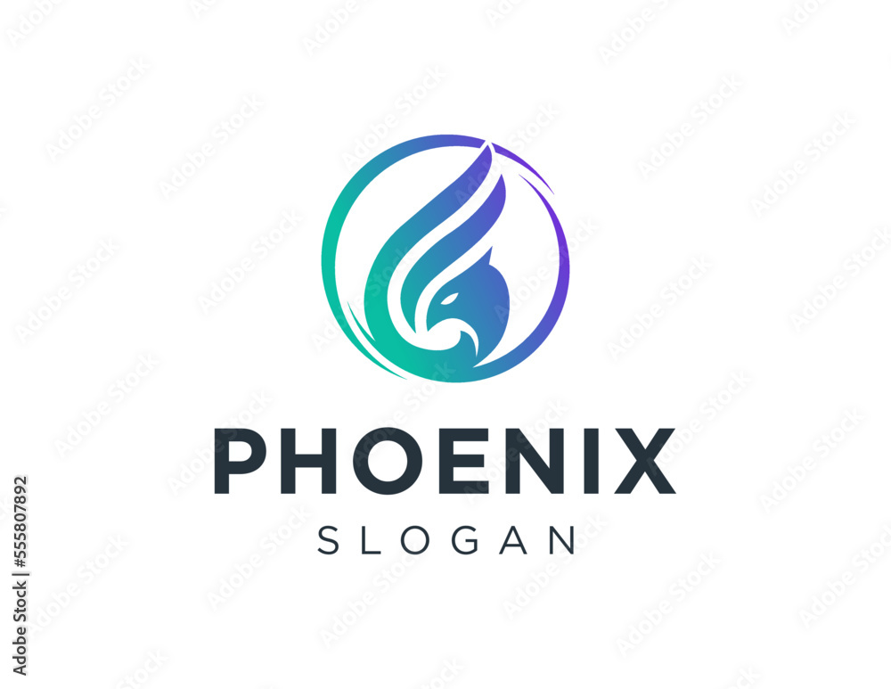 Logo about Phoenix on white background. created using the CorelDraw application. Logo about Phoenix on white background. created using the CorelDraw application.