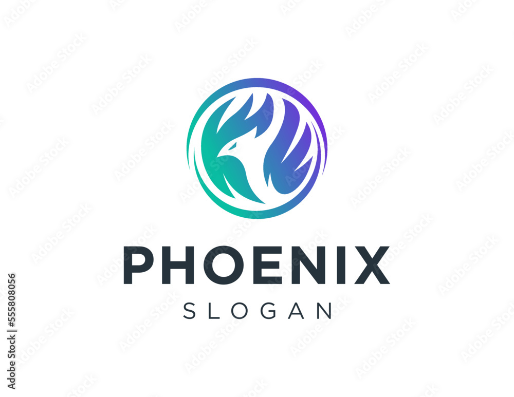 Logo about Phoenix on white background. created using the CorelDraw application. Logo about Phoenix on white background. created using the CorelDraw application.