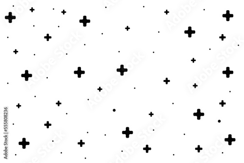 pattern of star doodle. Star hand drawn. Starry background. Vector seamless pattern with stars. Vector EPS 10.
