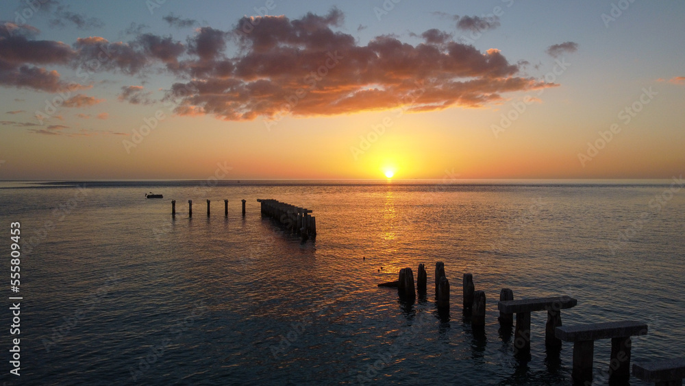 Sunset at Gasparilla Island State Park on Boca Grande, FL. Sunset at Gasparilla Island State Park on Boca Grande, FL.