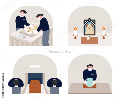 Funeral services for pets. A Guide to Funeral Procedures.