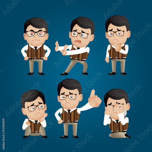 Business people set 