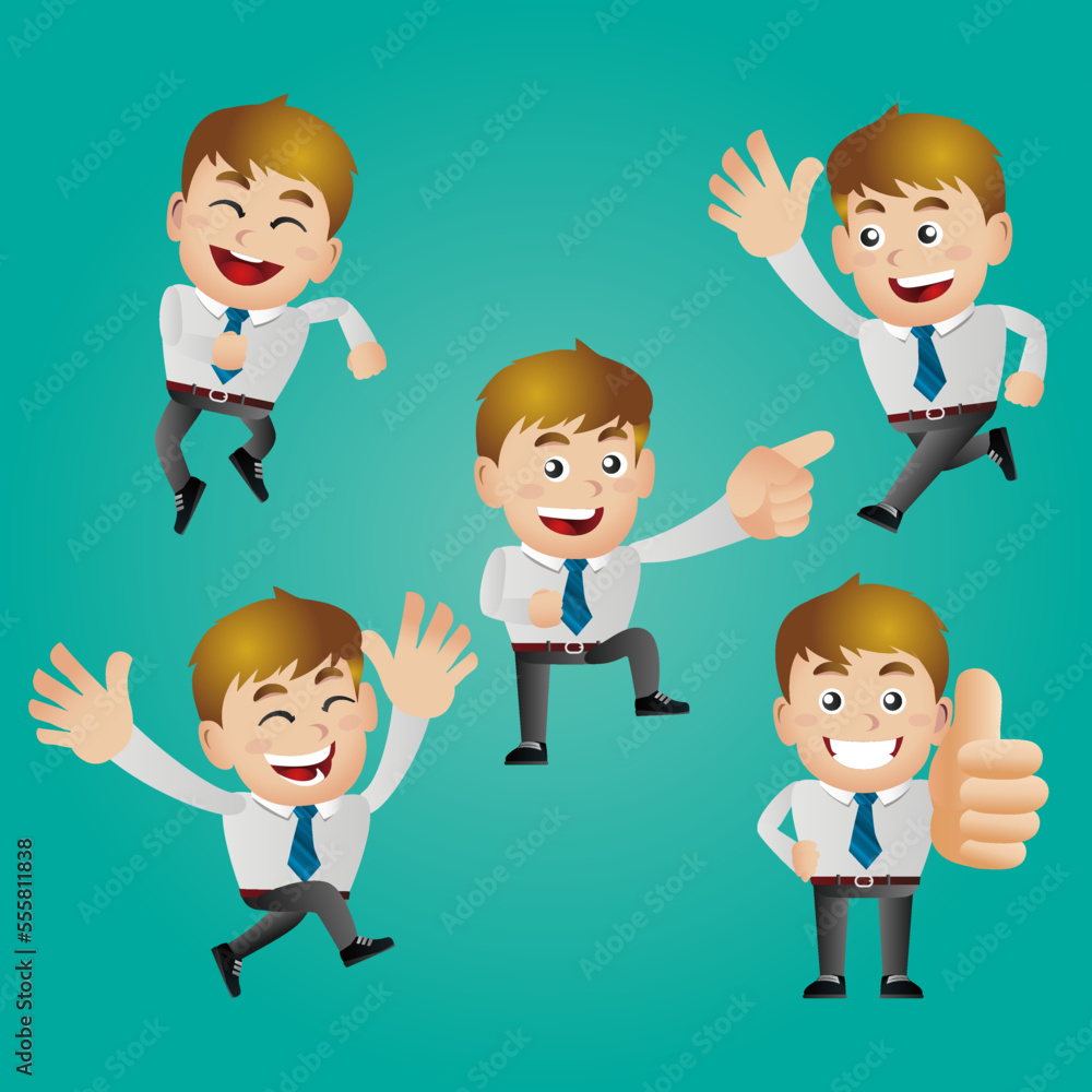 businessman set businessman set
