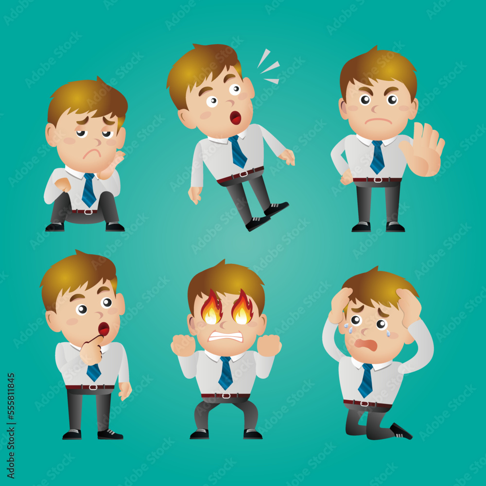 businessman set businessman set