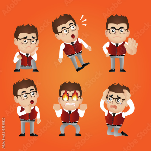 businessman set