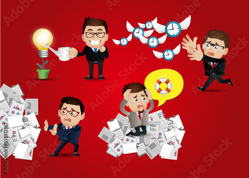 Business people collection