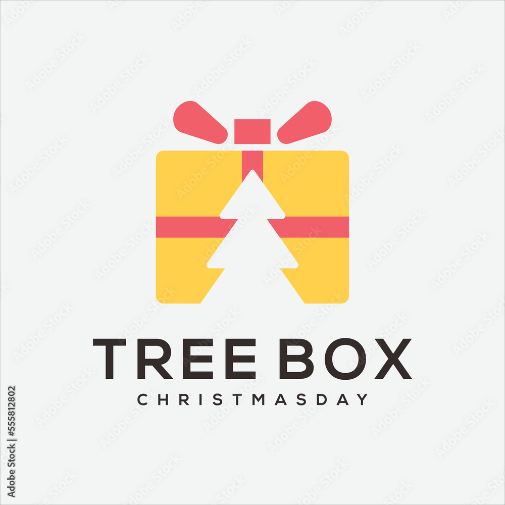 tree box vector logo design template icon tree box vector logo design template icon