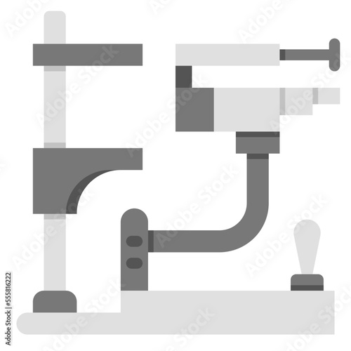 optometry flat icon