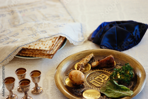 Passover Seder Plate photo