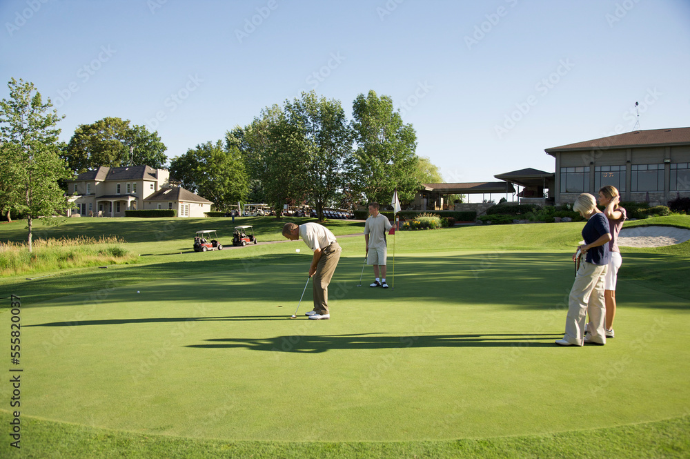 People Playing Golf, Burlington, Ontario, Canada People Playing Golf, Burlington, Ontario, Canada