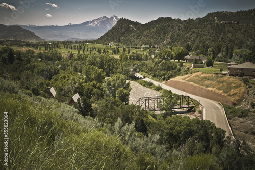 Scenic View near Mack, Interstate 70, Colorado, USA photo