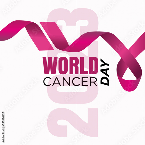 world cancer day social media post design for Facebook and Instagram 2023 photo