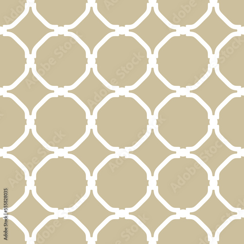 Seamless beige and white ornament in arabian style. Geometric abstract background. Pattern for wallpapers and backgrounds