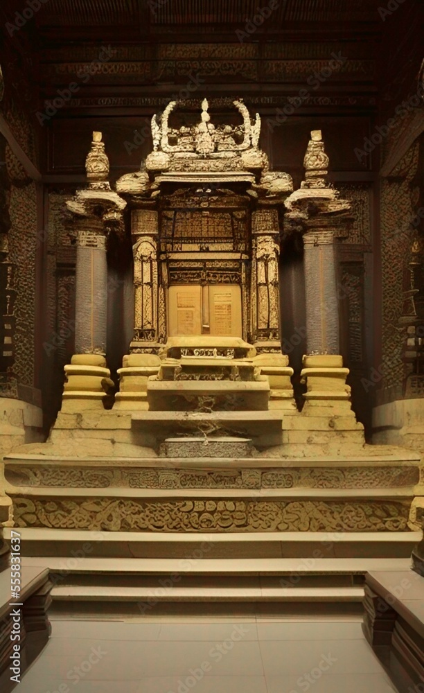 Naklejka premium Temple