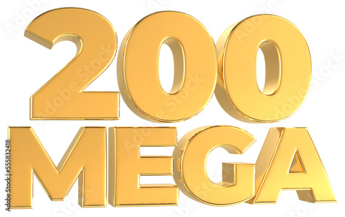 200 mega gold 