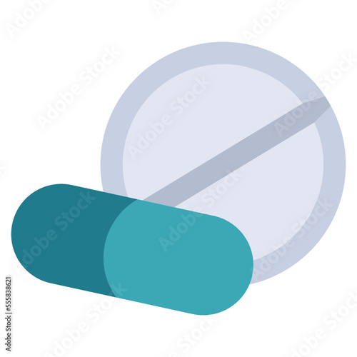 PILL flat icon