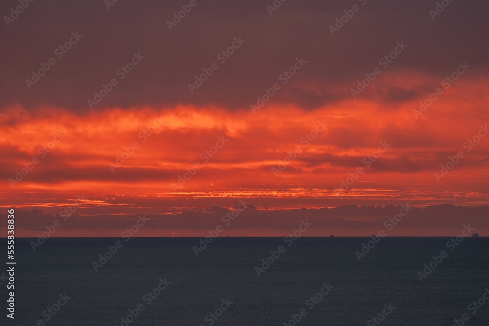 Obraz premium 日出の石門