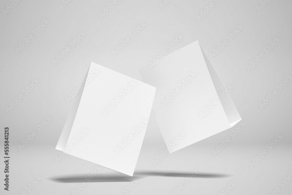 Minimalist paper table tent mockup Minimalist paper table tent mockup