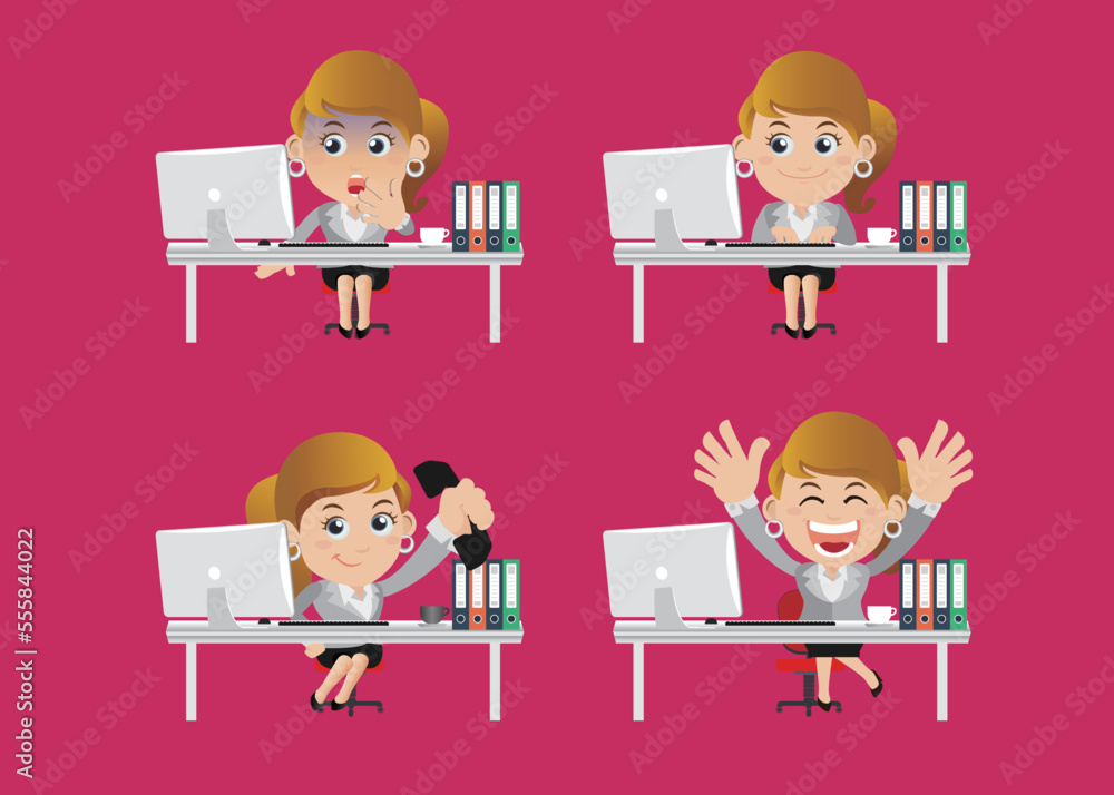 Business people sitting in front of his table Business people sitting in front of his table