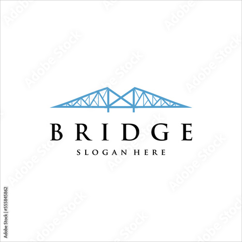 bridge logo design template