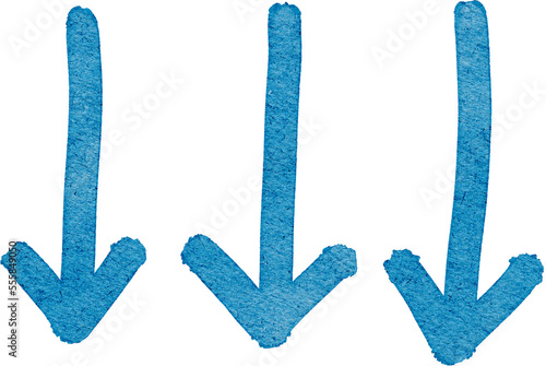 Paper Texture Arrow