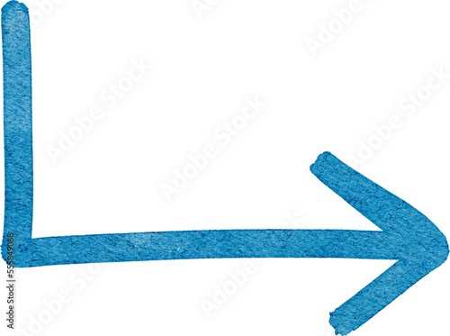 Paper Texture Arrow