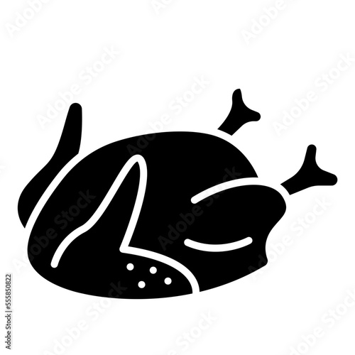 chicken meat icon