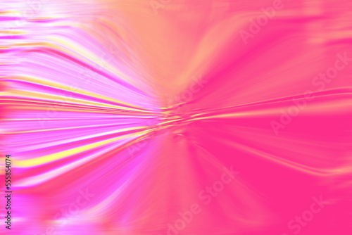 Distortion pink gradient fluid motion energy background. light movement speed effect wave colors