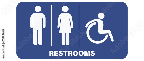 Fotografija Restroom signs