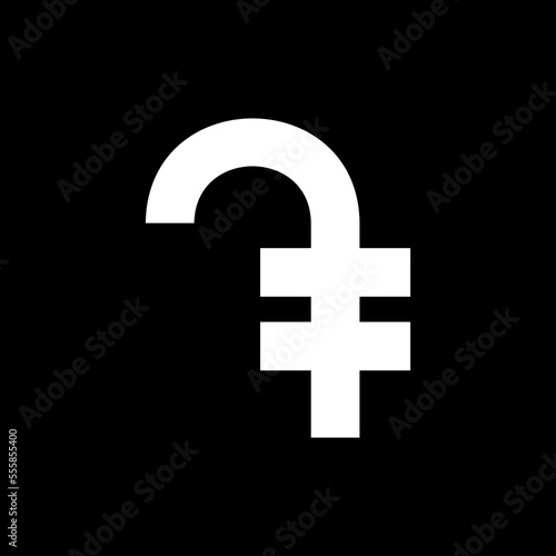 Armenia Currency Symbol, Armenian Dram Icon, AMD Sign. Vector Illustration