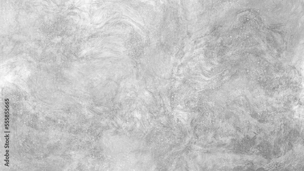 Naklejka premium Concrete wall white and gray color for background. Old grunge textures with scratches and cracks. White and gray painted cement wall texture.