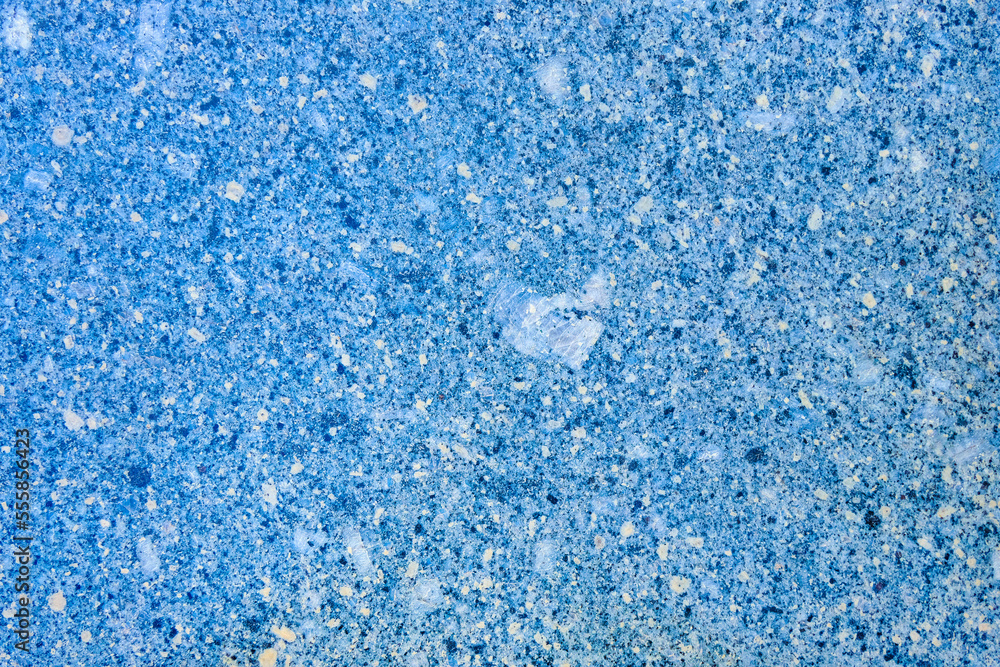 Obraz premium Wall terrazzo texture gray blue of stone granite black white background marble surface pattern sandstone small have mixed sand tile background.