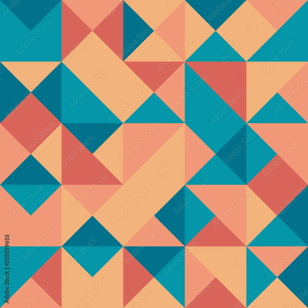 Geometric triangle seamless pattern Geometric triangle seamless pattern