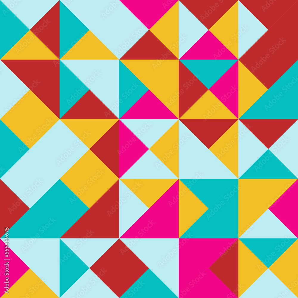 Geometric triangle seamless pattern Geometric triangle seamless pattern