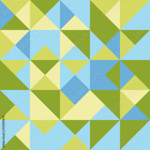 Wallpaper Mural Geometric triangle seamless pattern Torontodigital.ca