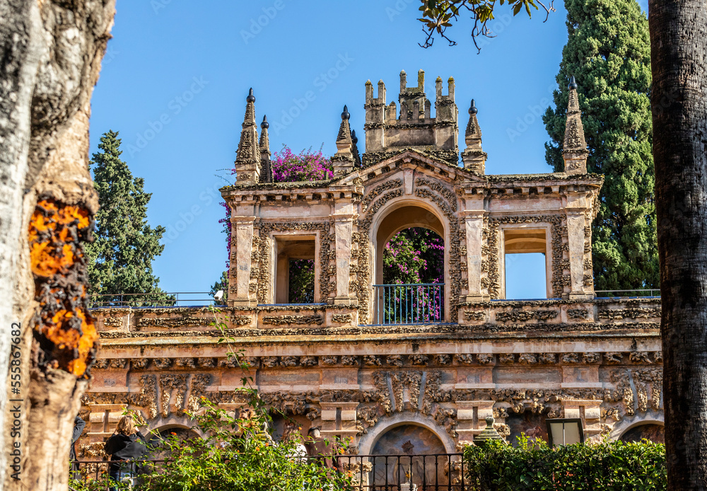 Obraz premium Alcazar of Seville, Andalusia, Spain