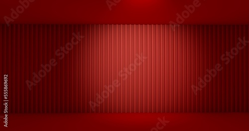 background with minimal style and spot light. Blank display for showing product. 3D rendering.